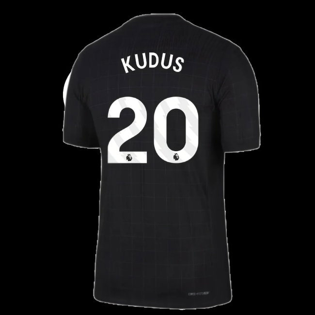 2025-2026 Tottenham Authentic Away Shirt (Kudus 20)-SoccerKits Hub | Buy Soccer Jerseys Online